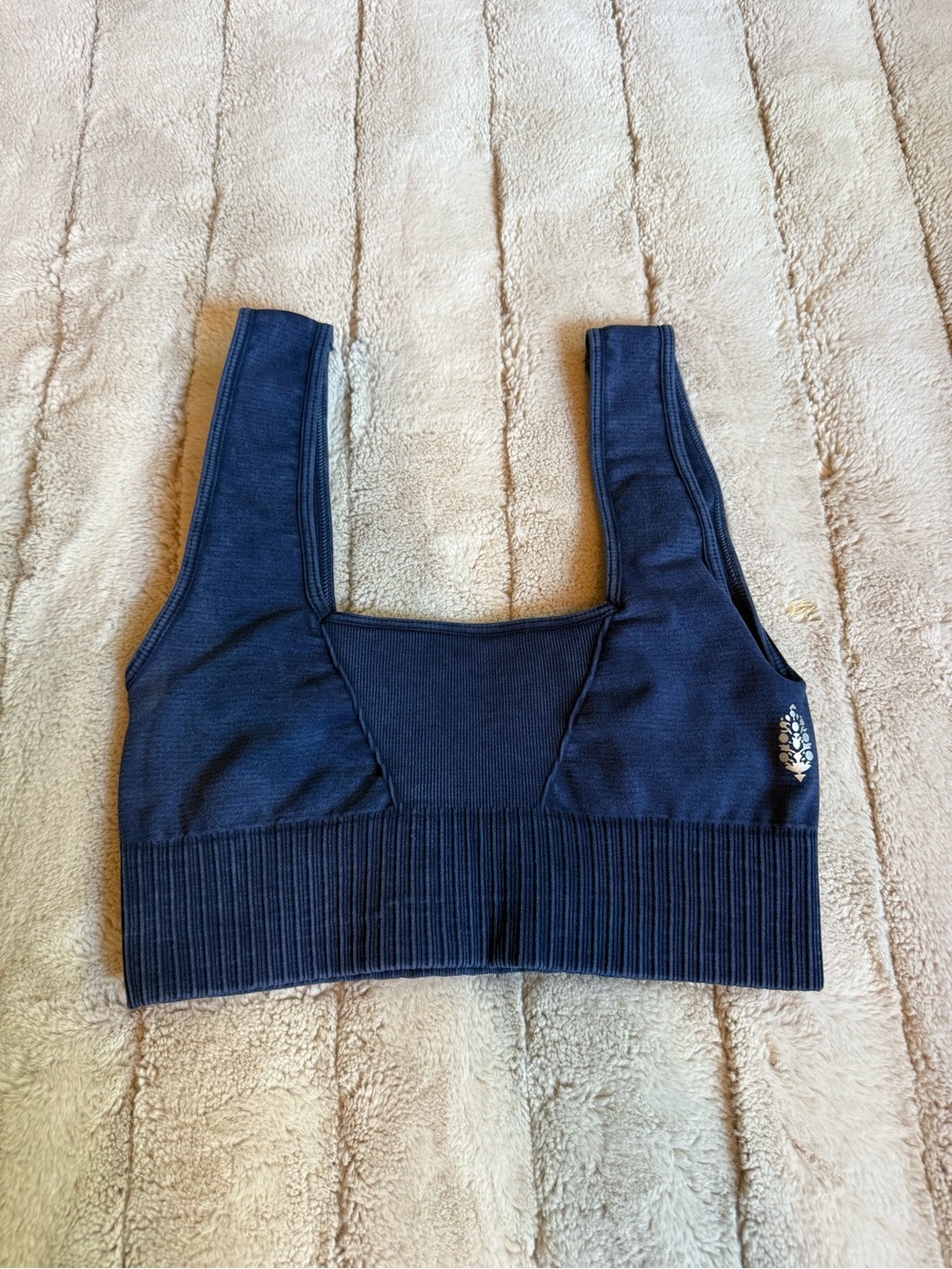 FP Movement Good Karma Bra, Deepest Navy, Size XS/S - Barry's Co-Branded